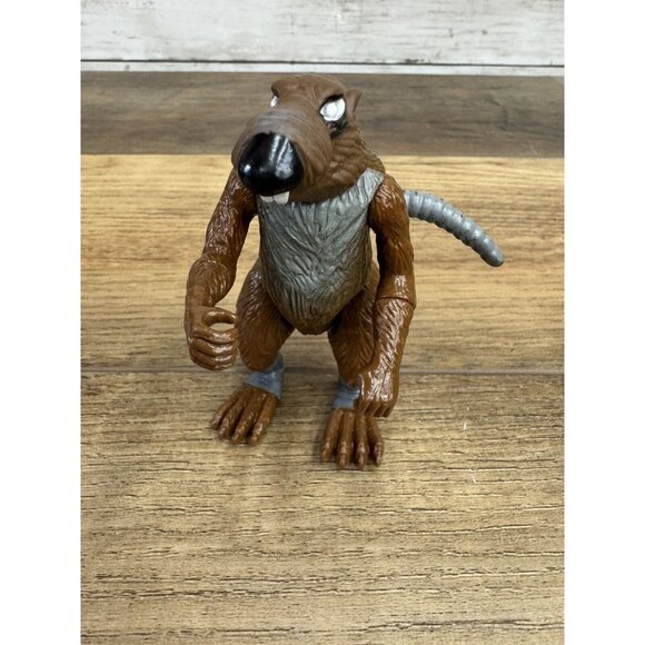 Vintage 1988 Playmates TMNT Splinter Action Figure Teenage Mutant Ninja Turtles - Picture 6 of 7